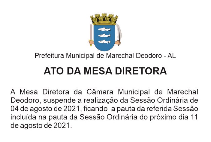  ATO DA MESA DIRETORA