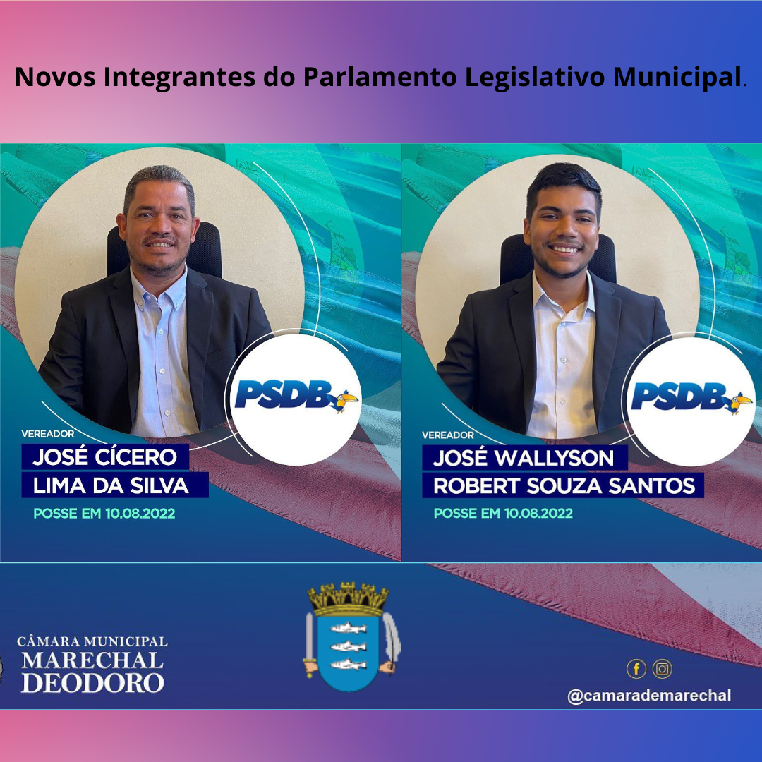 Câmara empossa 02 Suplentes de vereadores