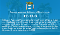Editais de Audiência Pública conjunta.