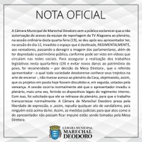 NOTA OFICIAL