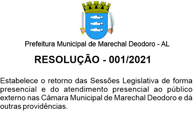 Resolução 2021/001