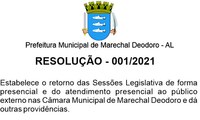 Resolução 2021/001